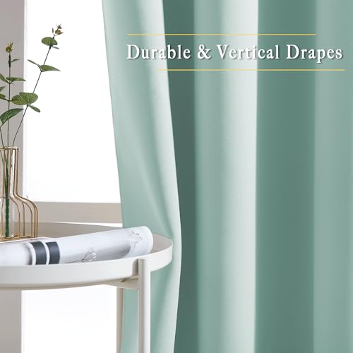 image for NICETOWN Insulated Blackout Curtains and Drapes - Microfiber Energy Sa
