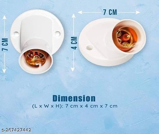 Image of securinnov 3MP Invisible Bulb Holder Camera with Secret Audio & Video Recording | 1080P WiFi Mini CCTV | Cloud & SD Card Support | Indoor Smart Home Security Camera (Bulb Holder Camera)