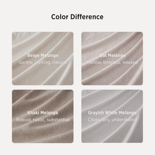 Image of Bedsure Full Size Comforter Sets - Beige Soft Bedding for All Seasons, Cationic Dyed Bed Set, 3 Pieces, 1 Full Size Comforter (82 inchx86 inch) and 2 Pillow Shams (20 inchx26 inch+2 inch)