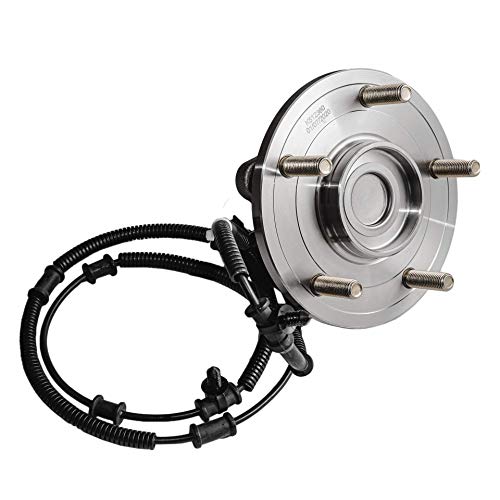 Detroit Axle - Rear Wheel Hub & Bearing Replacement For 2008-2012 Town & Country Dodge Grand Caravan Vw Routan - 2Pc Set #TOP5