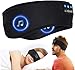 Schlafkopfhörer Bluetooth- Kabellos V5.2 Sport Stirnband Kopfhörer Musik schlafen HD Stereo Lautsprecher,Perfekt für Sport, Seitenschläfer, Flugreisen, Meditation und Entspannung