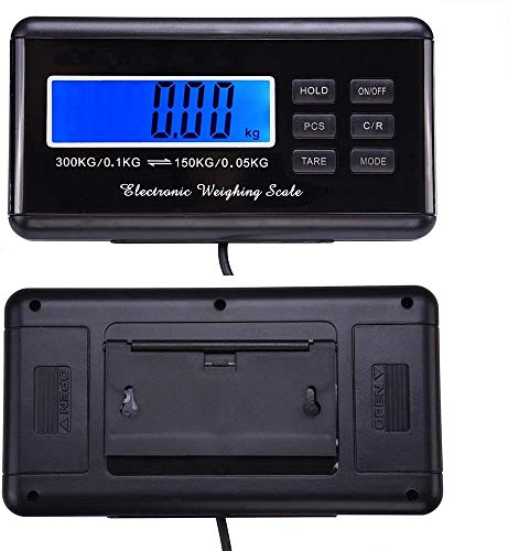 Mejorchoy 660Lbs Postal Scale Lcd Digital Scale Floor Platform Scale 300Kg Capacity For Shipping Weighing #TOP3