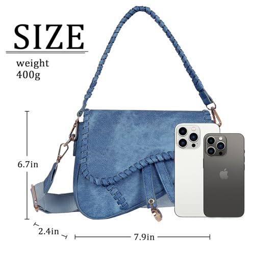 Stylish saddle bag Women's handbag Trendy shoulder bag crossbody bag2