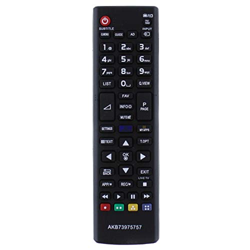 Télécommande de rechange pour LG AKB73975757 contrôleur TV infrarouge - 2