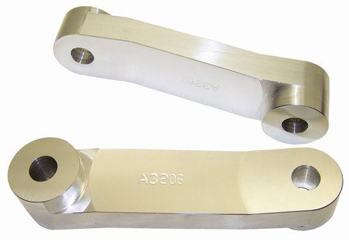 Yana Shiki A3207 2" Drop Billet Aluminum Lowering Link for Suzuki Boulevard M109R, Silver