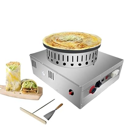 KJHYYPP Waffeleisen-Maschine, kommerziell, antihaftbeschichtet, LPG-Gas, Mini-Pfannkuchen-Maschine, Poffertjes-Maschine, Muffin-Maschine
