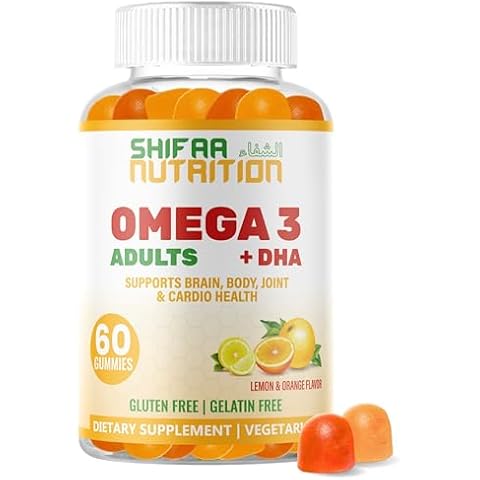 SHIFAA NUTRITION Vegan Omega 3 Gummies Cover