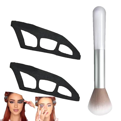 3PCS Lidschatten Schablone，Eyetour Eyeshadow Tool,Eyetour Your Glamor...