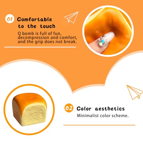 Image of Butter Slow Rising Squishy,Squishy Toy,Dumpling Stress Balls,Fidget Toy | butter squishy Party Favor Gift squeeze toy cheese squishy back to school