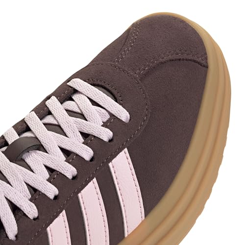 Image of adidas Boys Vl Court Bold Sneakers Shoes Casual - Red