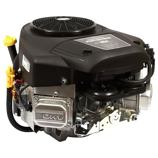 BRIGGS & STRATTON 44S977-0033-G1 25 GHP Vertical Shaft Engine, Black