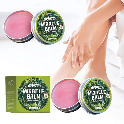 CXDFTL Miracle Balm Original Balm for Legs Arms Back 2 oz Moisturizing & Hydration Gentle and Skin-Friendly Natural Ingredients Relaxed and Comfortable 2PCS