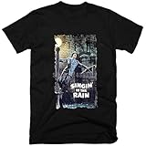 Singin' in The Rain Movie Men Tshirts Hip Hop Harajuku Tshirt Sexy Girl T Shirt Black S