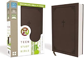 NIV, Teen Study Bible, Compact, Leathersoft, Brown