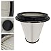 Blrack 200900050 Conical Pre Filter Compatible with Pullman Ermator S13 S26 S36 F26 and Husqvarna G22 Dust Extractors | Replaces 590430201 Cone Filter for HEPA Industrial Vacuum Systems