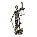 Dawbun 12 in Goddess of Justice Lady Justice Statue for Home Décor Office Bookshelf Ldeal Gift for Friends Who Long for Fairness and Justice Sculpture