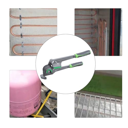 Doblador de tubos de cobre de 1/4 y 3/8 para eliminar fugas por soldadura en sistemas HVAC 3