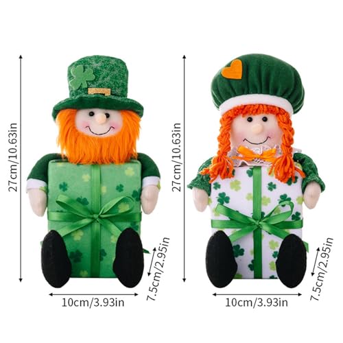 Gnomes de la Saint-Patrick faits main pour décoration festive - 6