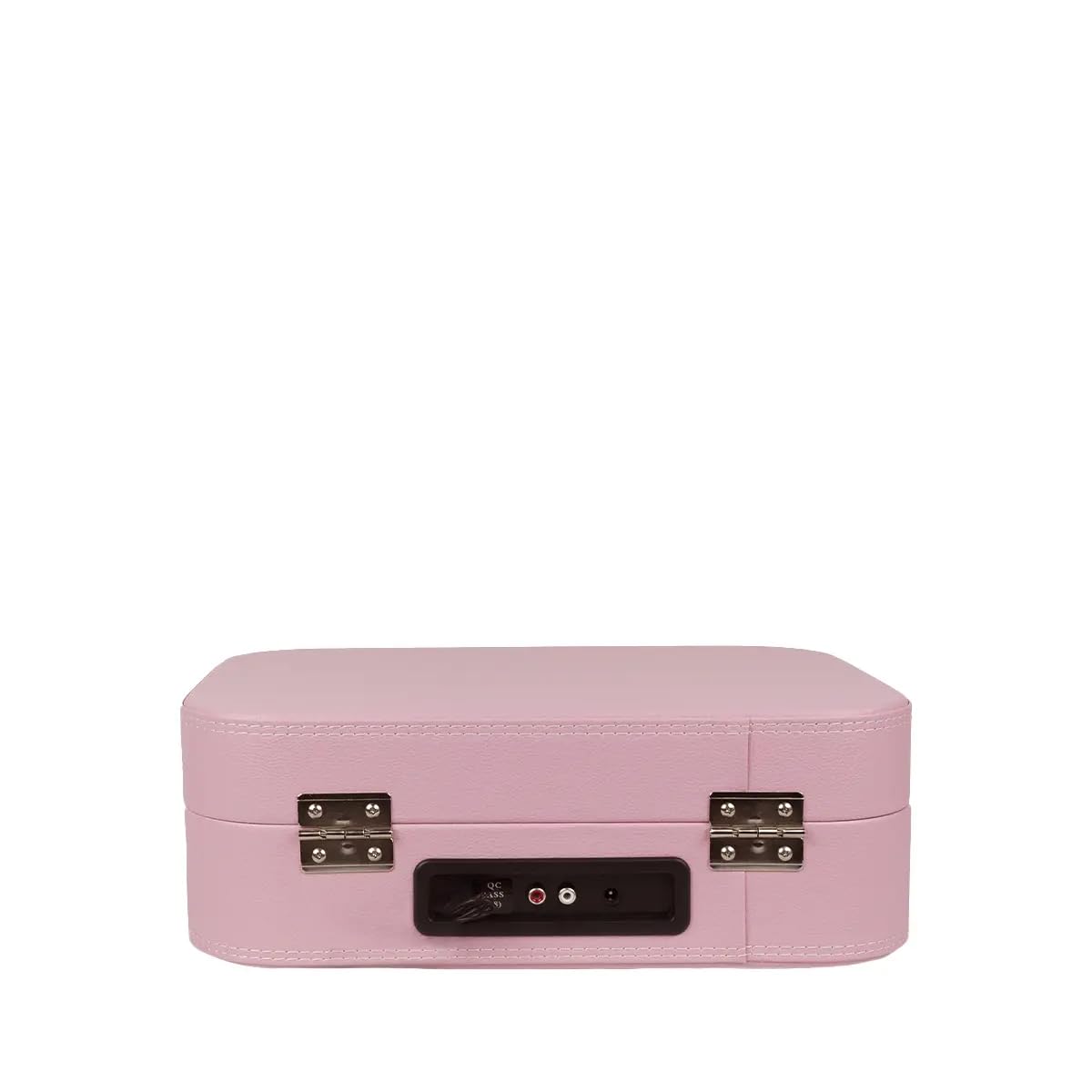 PRIXTON VC600 - Platine Vinyle Tourne-Disque Vintage, Lecteur de vinyles et de Musique Via Bluetooth et USB, 2 Haut-parleurs intégrés, Design Mallette, Couleur Rose