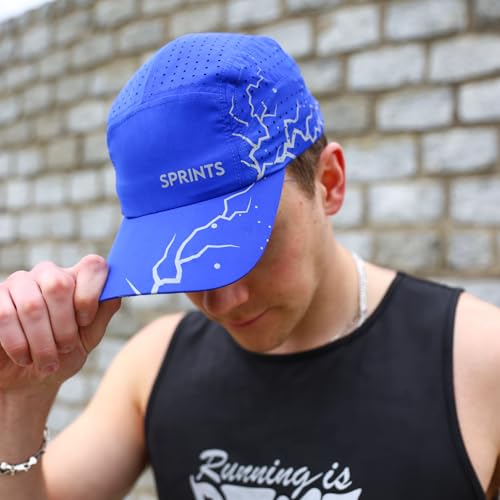 Image of Sprints Race Day Performance HyperG Racing Cap | The Lightweight, Quick Dry, Running, Sport Hat, One Size, Unisex