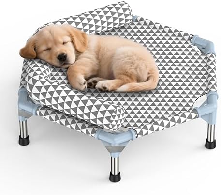 Orthopedic Dog Bed for Small Dogs - Removable Bolsters & cleanabl...