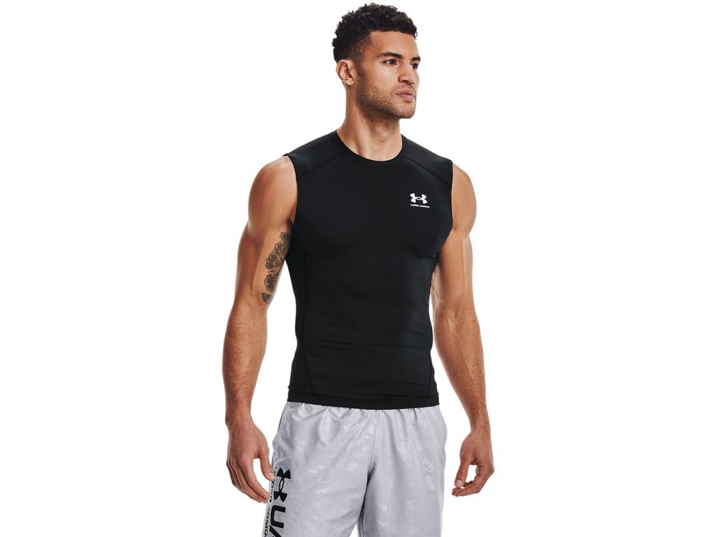 Under Armour Men's HeatGear Armour Sleeveless Compression T-shirt