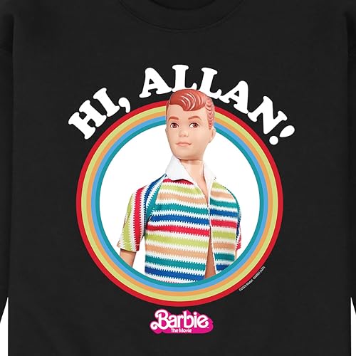 Barbie the Movie - Hi Allan - Men's Crew Neck Fleece Pullover3