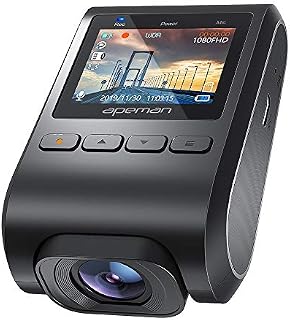 APEMAN Mini Dash Cam with Discreet Design, 1080P Full HD Dash Camera