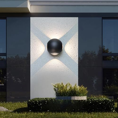 Lampe murale LED intérieure et extérieure IP65 blanc sable 3000K - 5