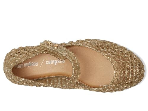 mini melissa Girl's Mini Campana Papel Baby Ballet Flat2