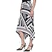 Karl Lagerfeld Paris Women's Sportswear Skirt, Soft White/Black, X-Large