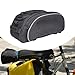MotiveTech Rear Pack Bicycle Bag with Removable Shoulder Strap Suitc, Black