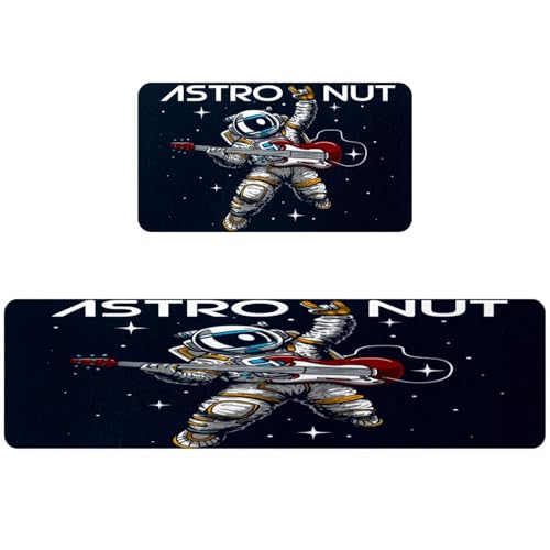 Alfombrillas de cocina VAPOKF con diseño de astronauta para dar vida a tu hogar 2