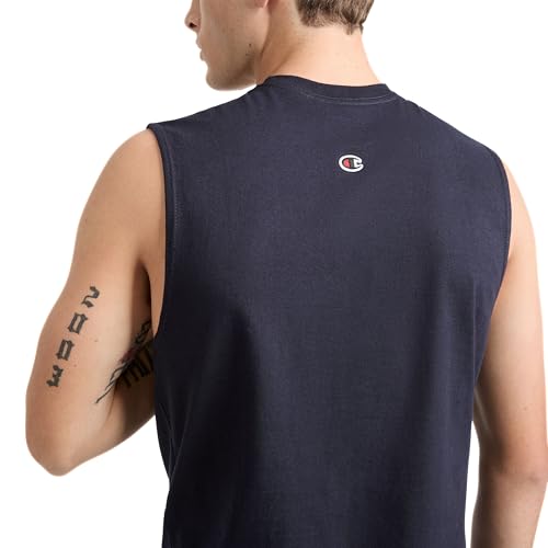 Image of Champion Men's Muscle Tank, Classic Graphic Muscle Tee, Sleeveless T-shirt for Men (Reg. Or Big & Tall)