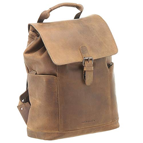 Sac à dos en cuir antique 40 cm : l'authenticité d'un sac qui traverse le temps à vos côtés
