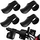 4 StückMotorrad Gasgriff Hilfe, Tempomat Motorräder Daumenstütze, Motorrad Gasgriffhilfe Gasgriffassistent für Meisten Motorradgriffe, Klemmbereich 30-35 mm, Motorrad Zubehör Accessoires