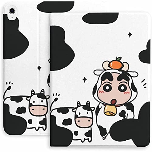 クレヨンしんちゃん IPadケース 2020&2021発売 IPad10.9 / 11インチ iPad Air4/Air5 ケース・iPadPro 11 2018 Pencilホルダー付き THEBEASTPIE ぺん収納付き 兼用 カバー PUレザー オ