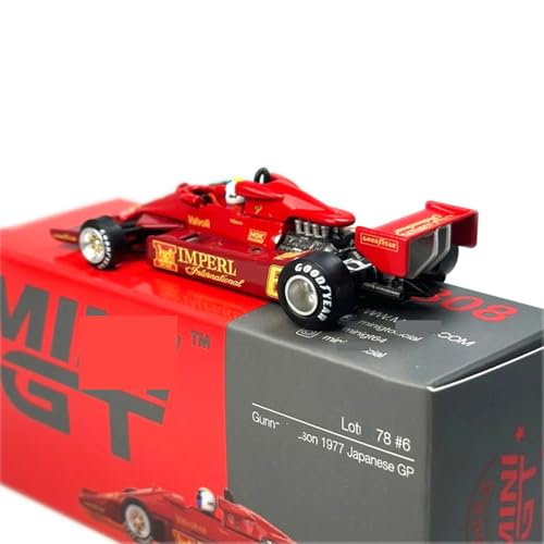 Modelo HTLNUZD 1/64 Lotus78#6 Gunnar Nilsson 1977 miniatura 5