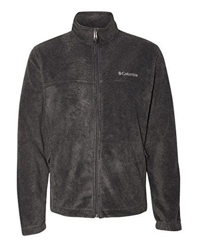 Columbia Men's Steens Mountain Full Zip 2.0 Fleece Jacket, Black, Small … - Main Image