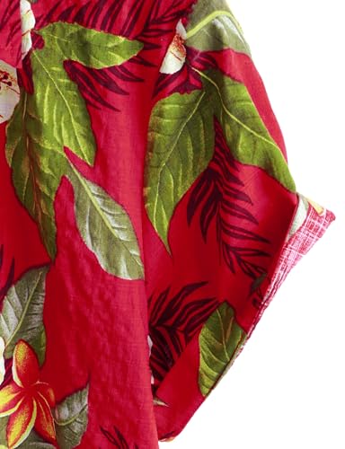 Image of VATPAVE Mens Casual Hawaiian Floral Shirts Short Sleeve Button Down Tropical Shirts Beach Summer Shirts