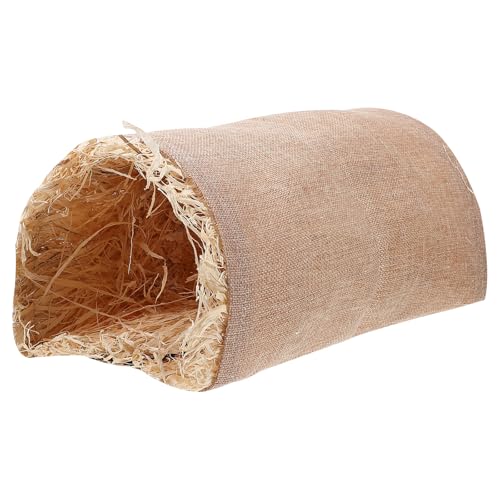 SUPVOX Kaninchen Hamster Tunnelhaus L Kuscheliges Schlafnest aus Sicherem Material Meerschweinchen...