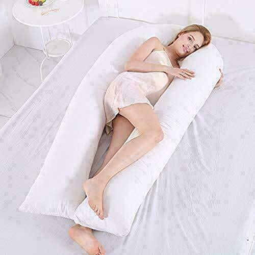 GB TEXTILE 9ft Comfort U Pillow - Full Total Body Pregnancy Maternity Support