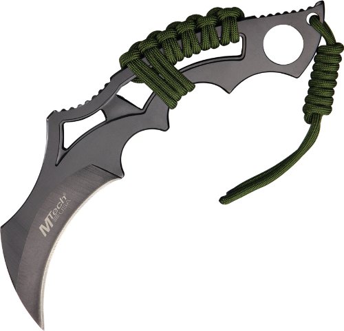 MTech USA Taschenaxt MT-AXE14 – Robuste Outdoor-Axt Mit Schwarzer Klinge, Länge Ca. 16,5 Cm