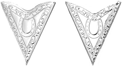 Collar Tips - Silver 1-1/2"