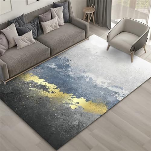 Tapis de salon lavable en machine pour éliminer les taches facilement