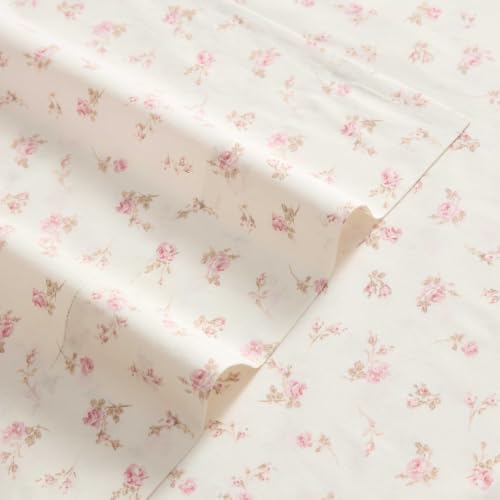 Image of Laura Ashley - Cotton Queen Sheet Set with Pillowcases, Deep Pocket
