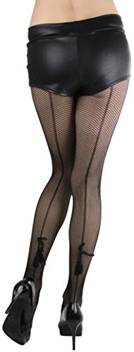 Image of ToBeInStyle Women's Timeless Backseam Pantyhose