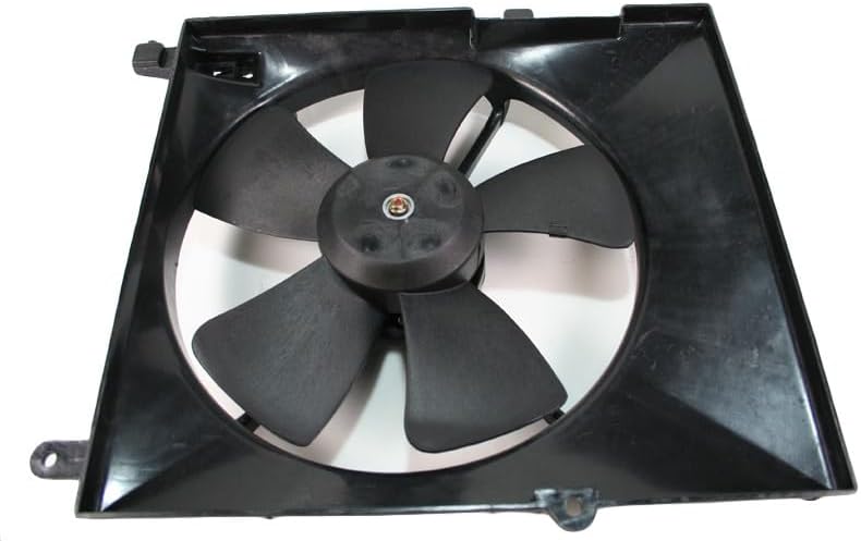 Conjunto de ventilador de refrigeración del radiador compatible con Chevrolet Aveo 2005-2008 Aveo5 GM3117106 2007-2008