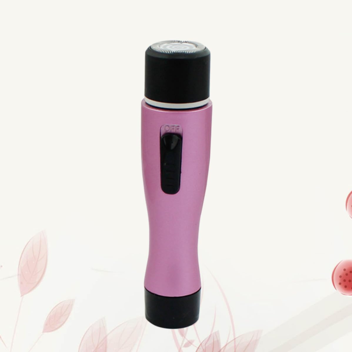 Rasoio Elettrico Donna Mini Depilatore Viso Ascelle Gambe Pelle Liscia senza Rossore Corpo in Abs e Batteria Aa Esclusa per Depilazione Femminile