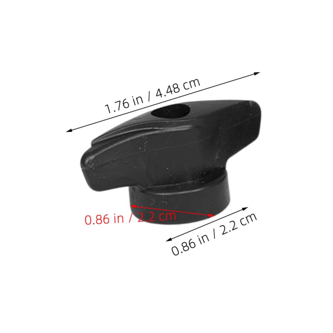 OFFSCH Cymbal Felts Clamping Knobs Set 10pcs Plastic Cymbal Nuts Drum Accessories